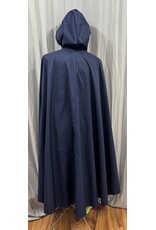 Cloakmakers.com 6031 - Washable Blue Raincot Fleece Cloak