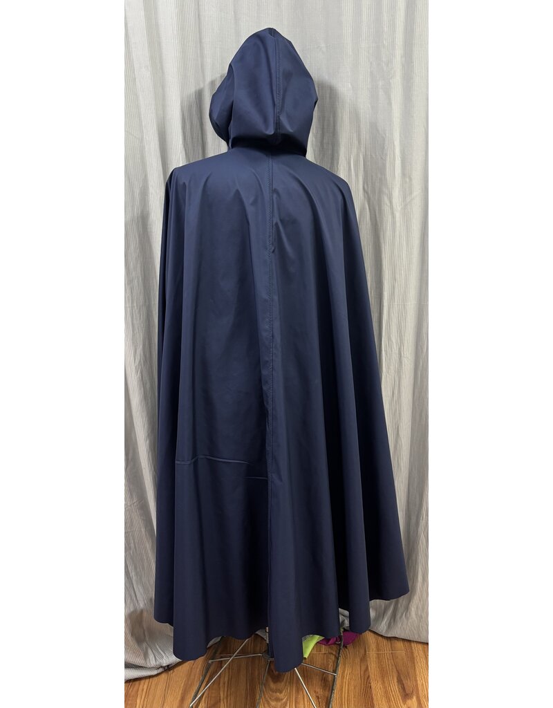Cloakmakers.com 6031 - Washable Blue Raincot Fleece Cloak