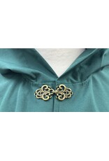 Cloakmakers.com 6032-Washable Green Raincoat Ruana Cloak w/ Pockets