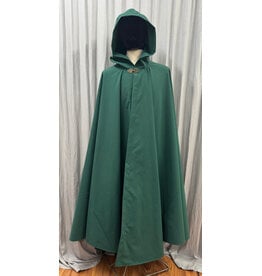 Cloakmakers.com 6033-Long Green Rain Cloak