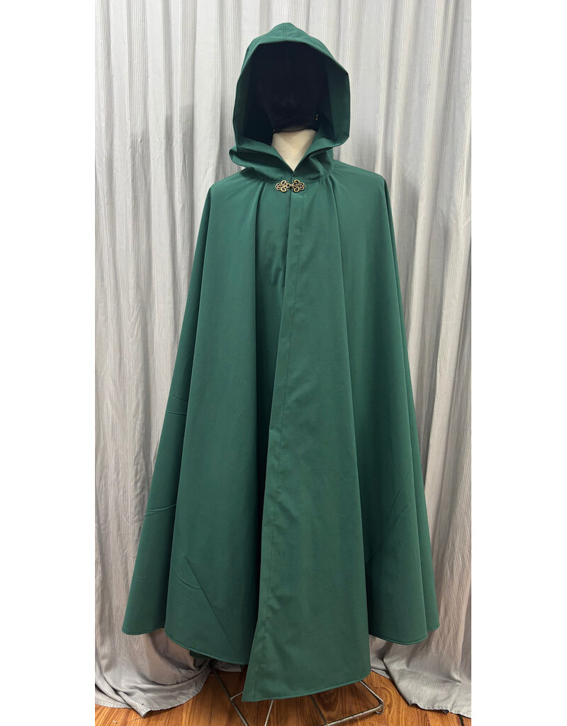 Cloakmakers.com 6033-Long Green Rain Cloak