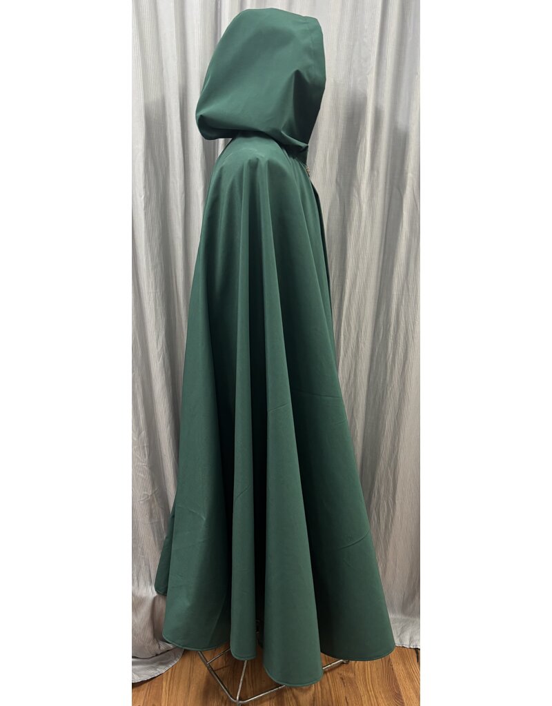 Cloakmakers.com 6033-Long Green Rain Cloak