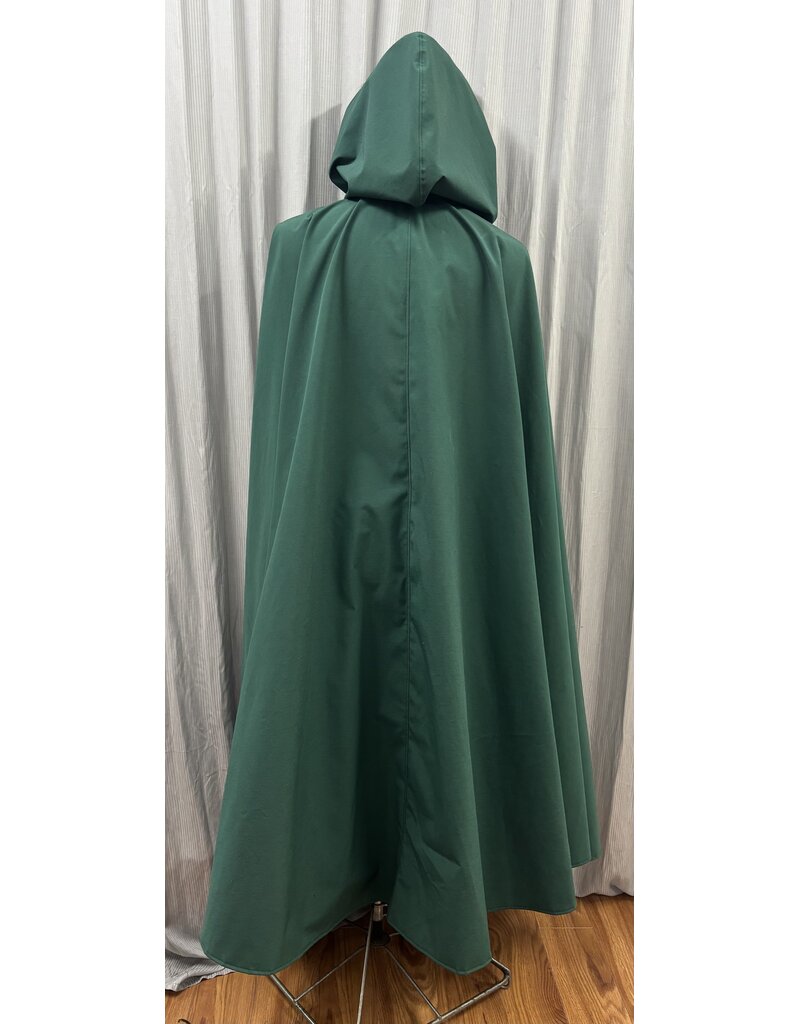 Cloakmakers.com 6033-Long Green Rain Cloak