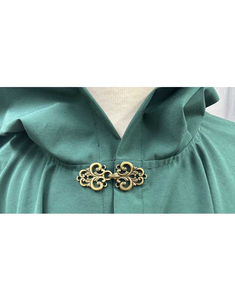 Cloakmakers.com 6033-Long Green Rain Cloak