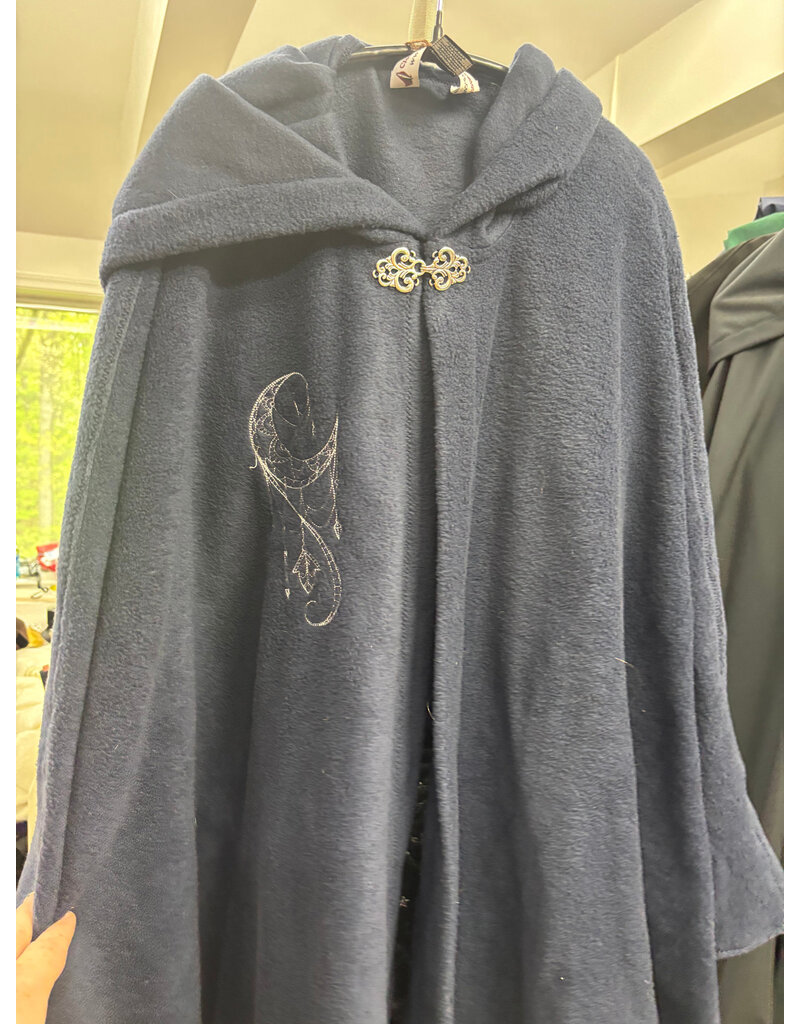 6035-Blue Fleece/Mooncat