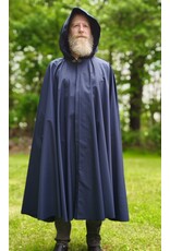 Cloakmakers.com 6031 - Washable Blue Raincoat Fleece Cloak