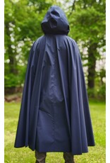 Cloakmakers.com 6031 - Washable Blue Raincoat Fleece Cloak