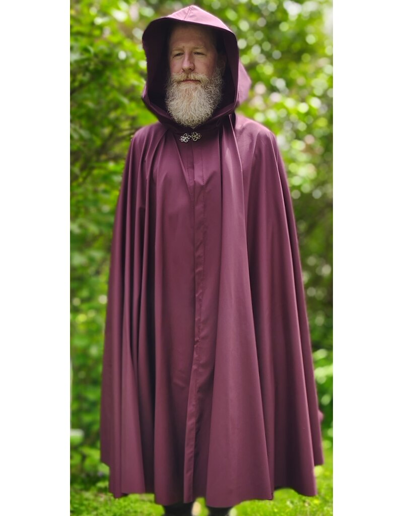 Cloakmakers.com 6030-Washable Red Raincoat Fleece Cloak