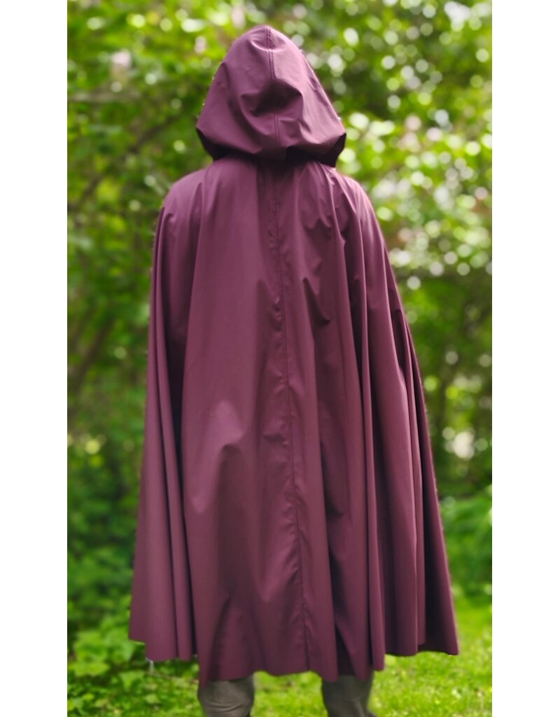 Cloakmakers.com 6030-Washable Red Raincoat Fleece Cloak