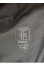 Cloakmakers.com 6042-Washable Black Wool Woven Blend Cloak w/ Dark Purple Velvet Hood Lining & Rain Resistance