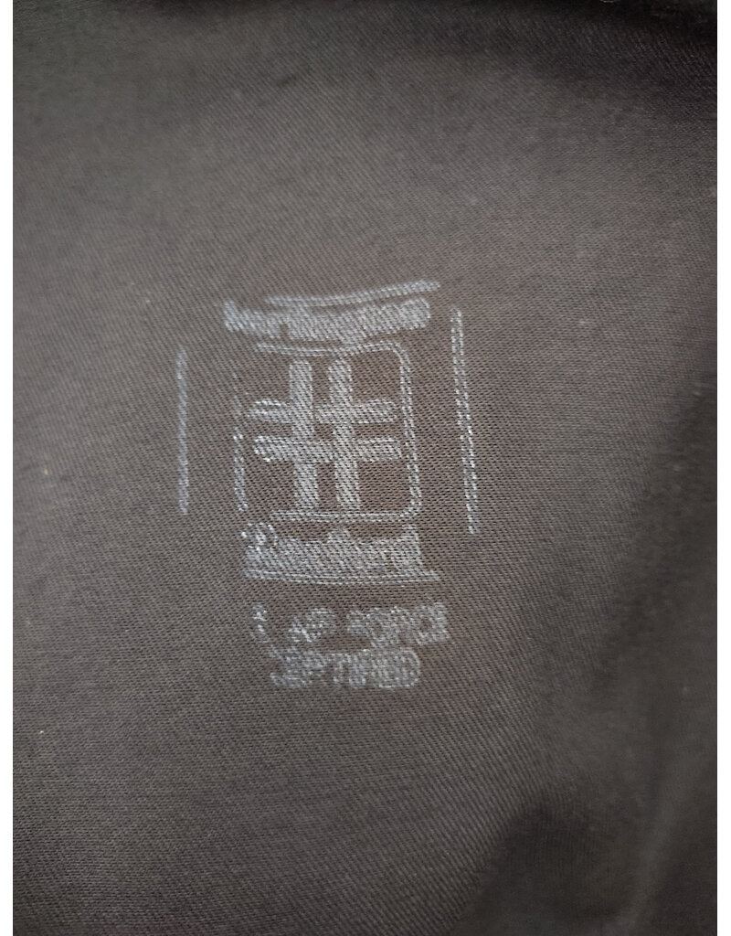 Cloakmakers.com 6078-Washable Black Wool Blend Cloak w/ Blue Velvet Hood Lining & Silver Tone Clasp