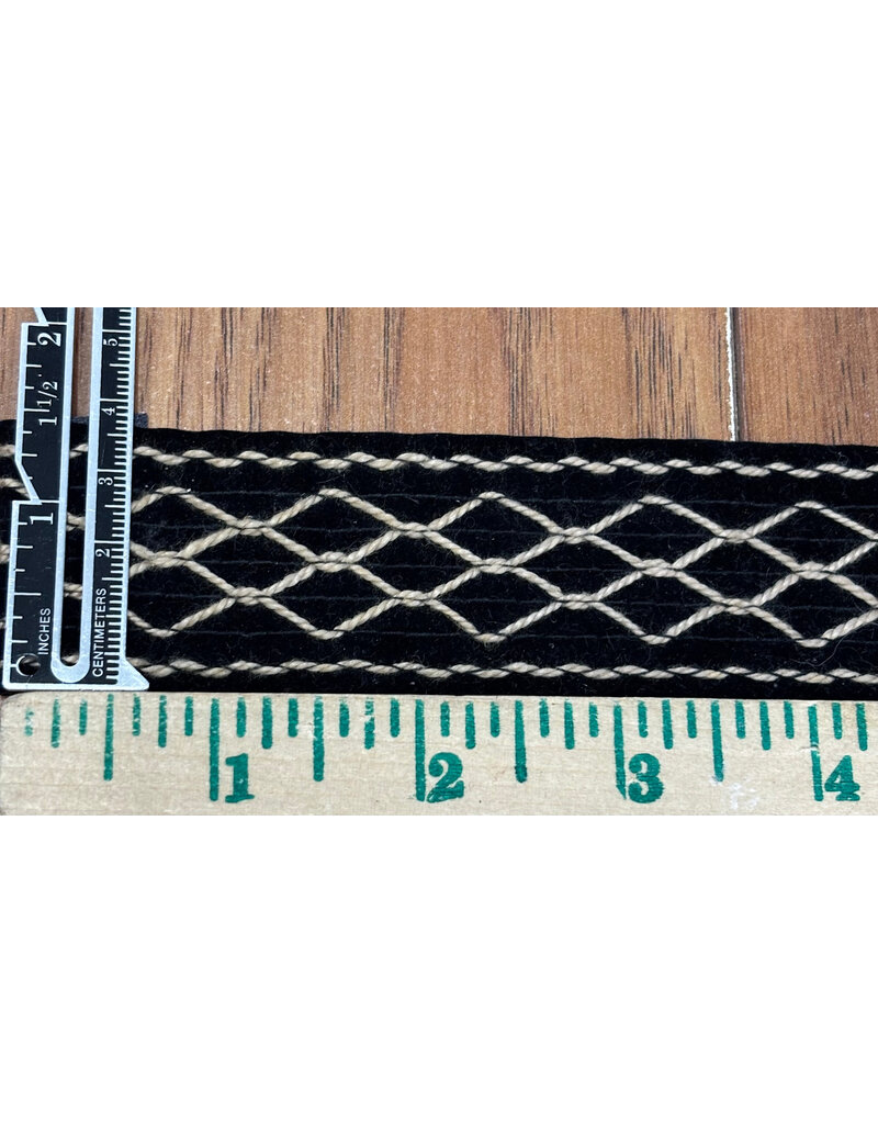 Cloakmakers.com Bordered Double Diamond Trim