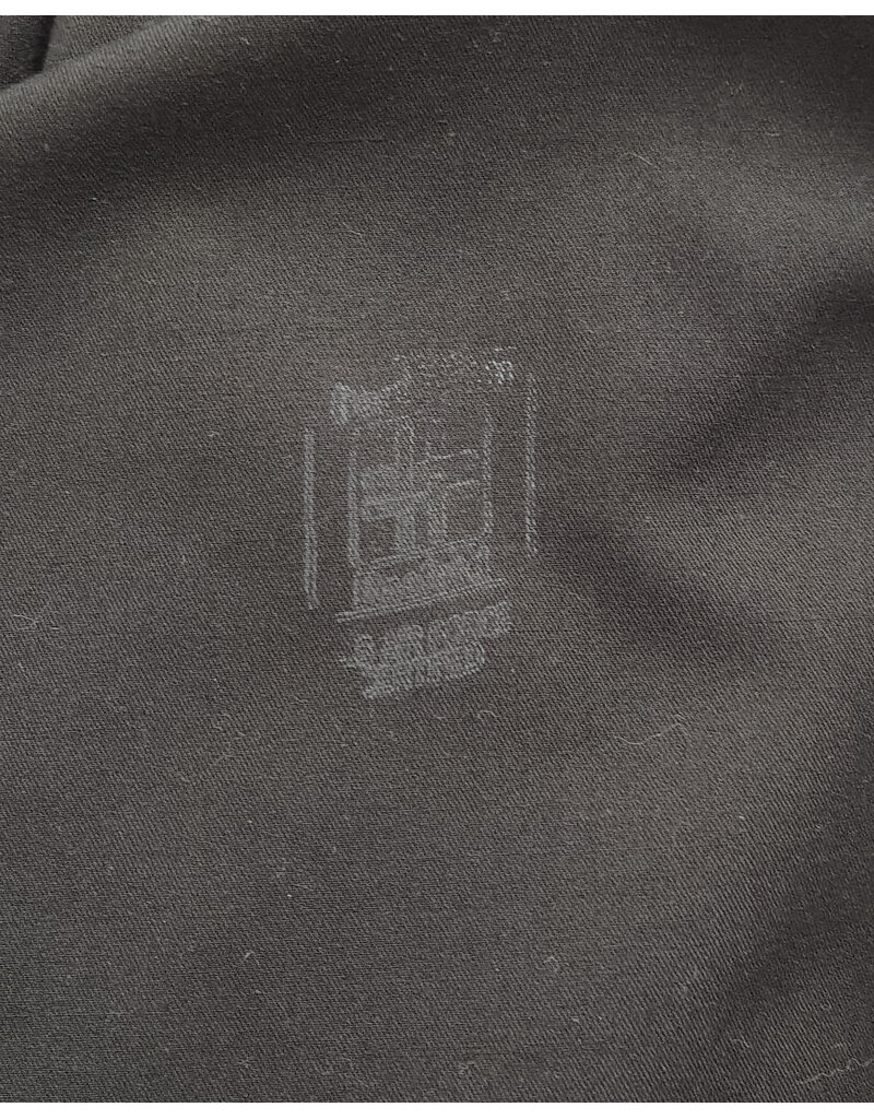 Cloakmakers.com 6088-Washable Black Woven Wool Blend Cloak w/ Black Velvet Hood Lining & Pockets