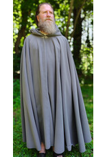 Cloakmakers.com 6091-Washable Grey Fleece Cloak w/ Wind & Rain Resistance