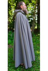 Cloakmakers.com 6091-Washable Grey Fleece Cloak w/ Wind & Rain Resistance