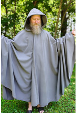 Cloakmakers.com 6091-Washable Grey Fleece Cloak w/ Wind & Rain Resistance