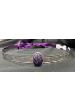 Cloakmakers.com Purple Amythest on Acanthus Band Circlet