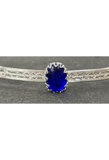 Cloakmakers.com Blue Glass Stone on Geometric Band Circlet