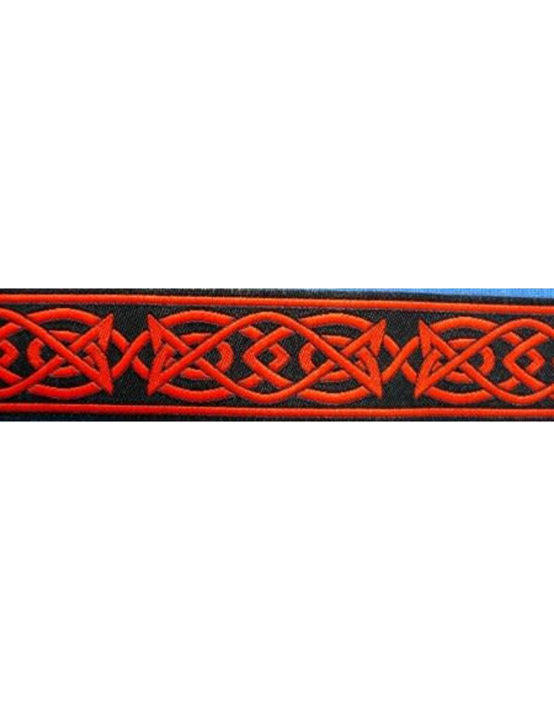 Cloak and Dagger Creations Celtic Fish Trim, Red/Black (Discontinued)
