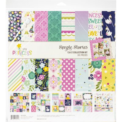 Simple Stories Collection Kit 12X12 (little princess) Simple Stories Collection Kit 12X12 (little princess)