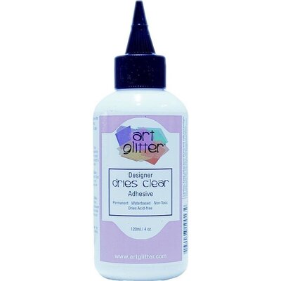 Art Glitter Designer Dries Clear Adhesive (4oz) Art Glitter Designer Dries Clear Adhesive (4oz)