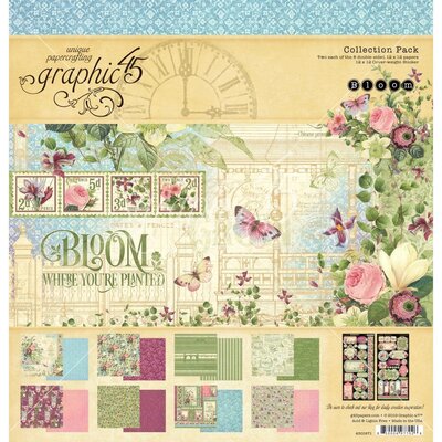 Graphic 45 Collection Pack 12X12 (bloom) Graphic 45 Collection Pack 12X12 (bloom)