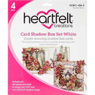 Heartfelt Creations Card Shadow Box Set (white) Heartfelt Creations Card Shadow Box Set (white)