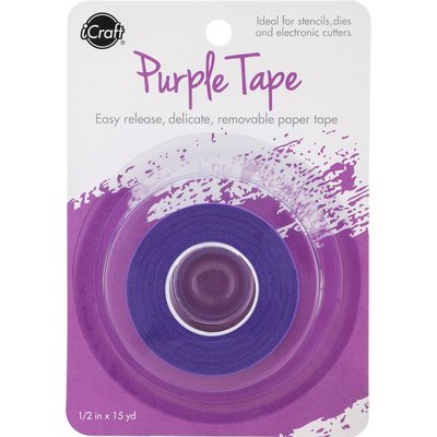 Thermoweb iCraft Removable Purple Tape .5X15yd Roll Thermoweb iCraft Removable Purple Tape .5X15yd Roll