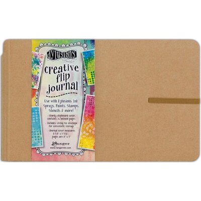 Dylusions Creative Flip Journal (kraft 8.5X5.5) Dylusions Creative Flip Journal (kraft 8.5X5.5)