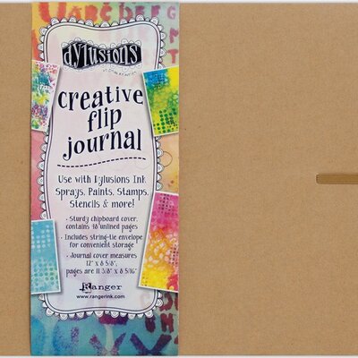 Dylusions Creative Flip Journal (kraft 12X8.5) Dylusions Creative Flip Journal (kraft 12X8.5)