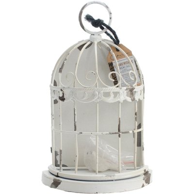 Prima Marketing Frameworks Metal Birdcage (antique white) Prima Marketing Frameworks Metal Birdcage (antique white)