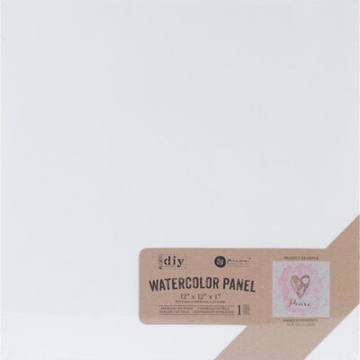 Prima Marketing Watercolor Canvas Panel 12x12 Prima Marketing Watercolor Canvas Panel 12x12