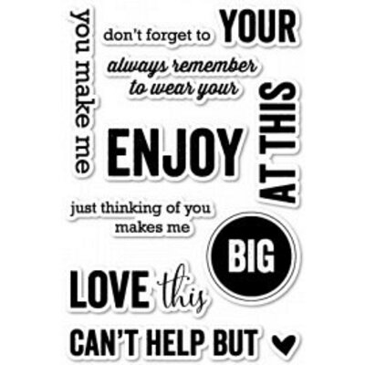 Memory Box Clear Stamps (smile) Memory Box Clear Stamps (smile)