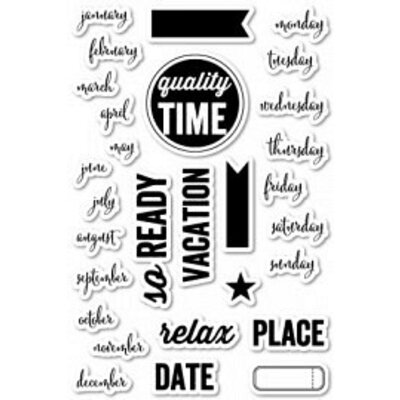 Memory Box Clear Stamps (well planned) Memory Box Clear Stamps (well planned)
