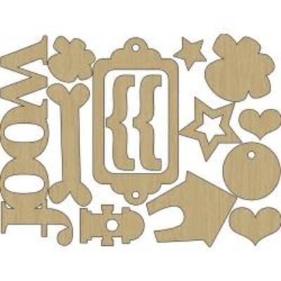 Hound Dog Laser Cut Wood Shapes (dog) Hound Dog Laser Cut Wood Shapes (dog)