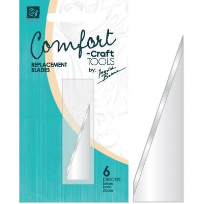 Prima Marketing Comfort Craft: Craft Knife Pointed Tip Blades (6/pkg) Prima Marketing Comfort Craft: Craft Knife Pointed Tip Blades (6/pkg)