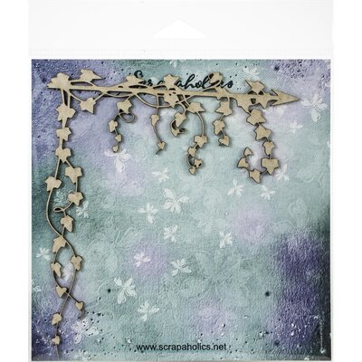 Scrapaholics Laser Cut Chipboard (ivy vine corner) Scrapaholics Laser Cut Chipboard (ivy vine corner)