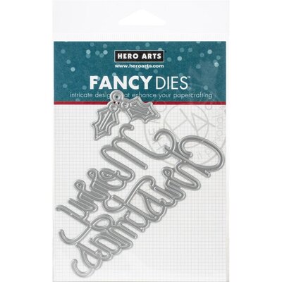 Hero Arts Fancy Dies (christmas message) Hero Arts Fancy Dies (christmas message)
