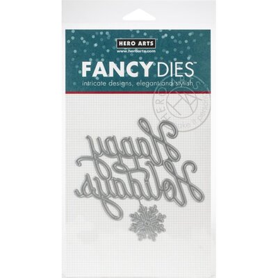 Hero Arts Fancy Dies (holiday message) Hero Arts Fancy Dies (holiday message)