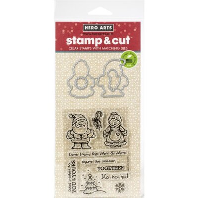 Hero Arts From The Vault Stamp & Cut (mr. & mrs.) Hero Arts From The Vault Stamp & Cut (mr. & mrs.)