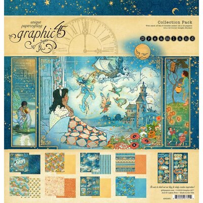 Graphic 45 Collection Pack 12X12 (dreamland) Graphic 45 Collection Pack 12X12 (dreamland)