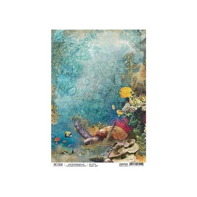 Ciao Bella Rice Paper Sheet A4 (turtle cove) Ciao Bella Rice Paper Sheet A4 (turtle cove)