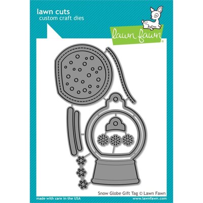 Lawn Fawn Dies (snow globe gift tag) Lawn Fawn Dies (snow globe gift tag)