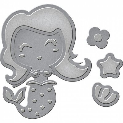 Spellbinders Shapeabilities Die D-Lites (build a mermaid) Spellbinders Shapeabilities Die D-Lites (build a mermaid)