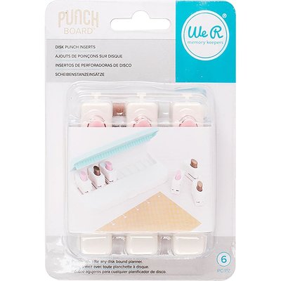 We R Memory Keepers Disc Punch Inserts (6/Pkg) We R Memory Keepers Disc Punch Inserts (6/Pkg)