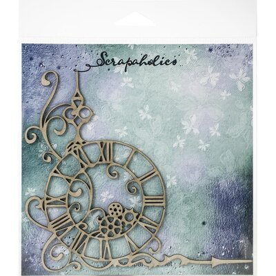 Scrapaholics Laser Cut Chipboard (steampunk clock corner) Scrapaholics Laser Cut Chipboard (steampunk clock corner)