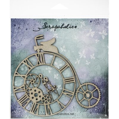 Scrapaholics Laser Cut Chipboard (steampunk penny farthing) Scrapaholics Laser Cut Chipboard (steampunk penny farthing)