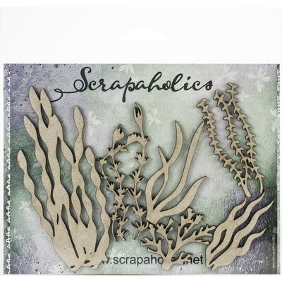Scrapaholics Laser Cut Chipboard (sea foliage 2) Scrapaholics Laser Cut Chipboard (sea foliage 2)