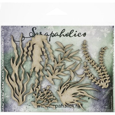 Scrapaholics Laser Cut Chipboard (sea foliage 1) Scrapaholics Laser Cut Chipboard (sea foliage 1)