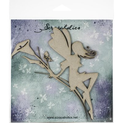 Scrapaholics Laser Cut Chipboard (fairy 2) Scrapaholics Laser Cut Chipboard (fairy 2)